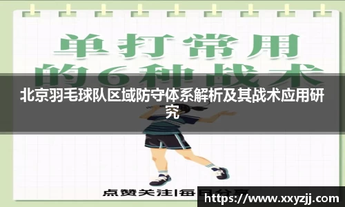 北京羽毛球队区域防守体系解析及其战术应用研究
